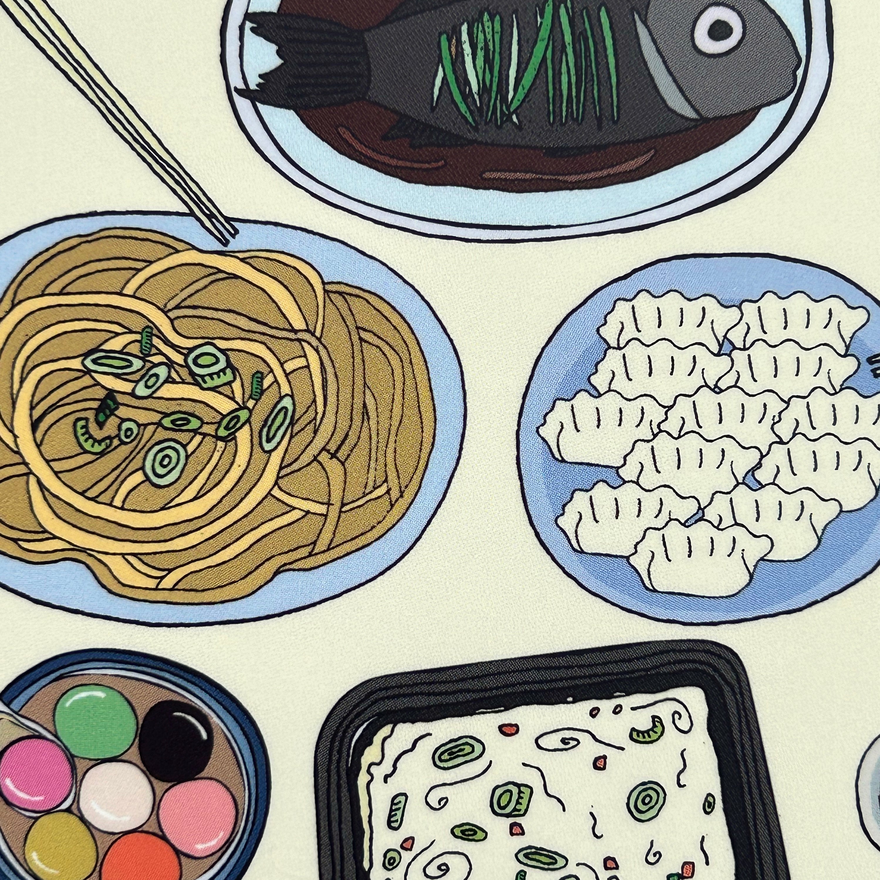 Lunar New Year Feast A6 Notecard