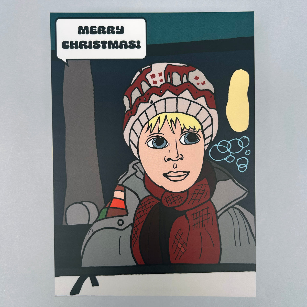 Merry Christmas Kevin A6 Notecard