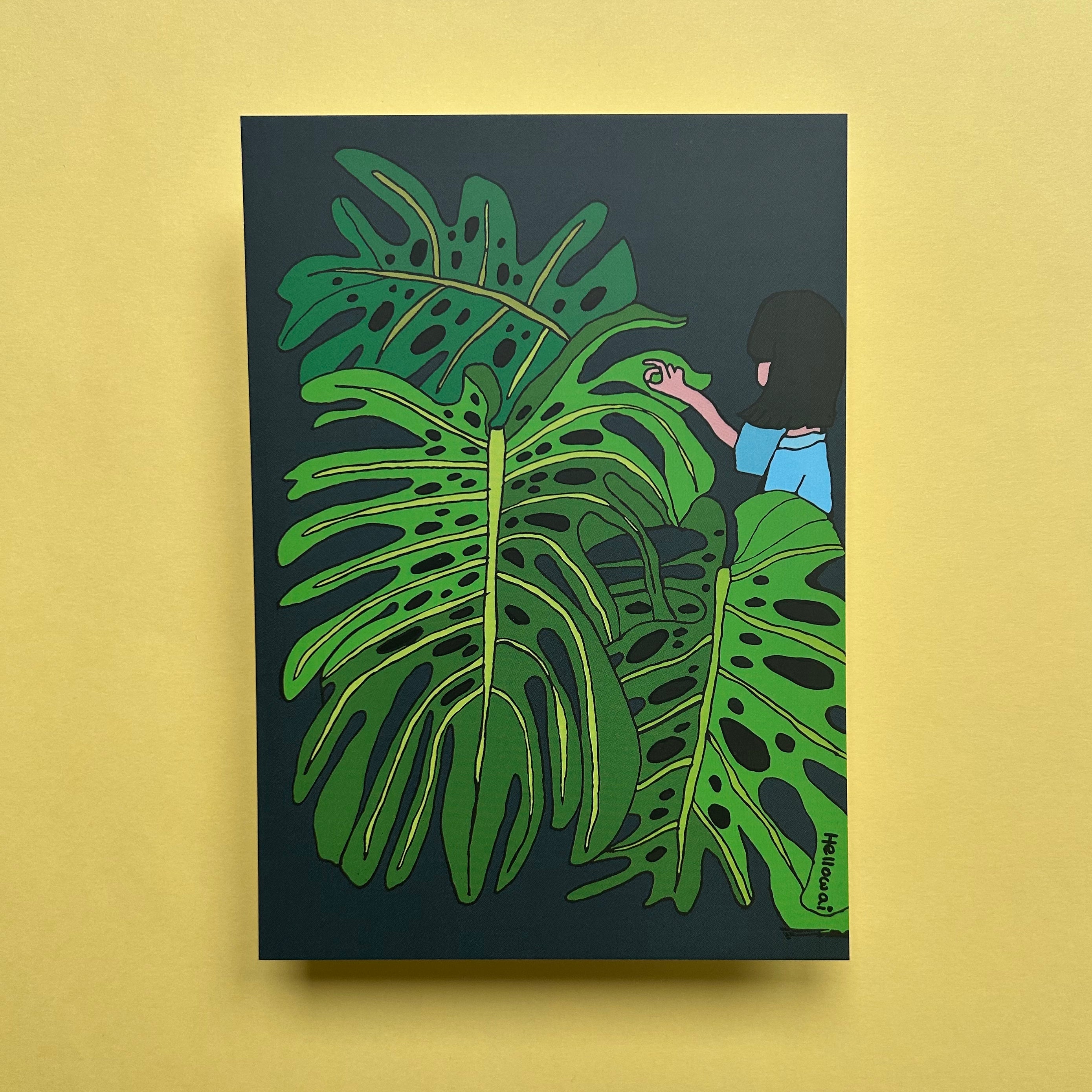 Monstera Deliciosa A6 Notecard