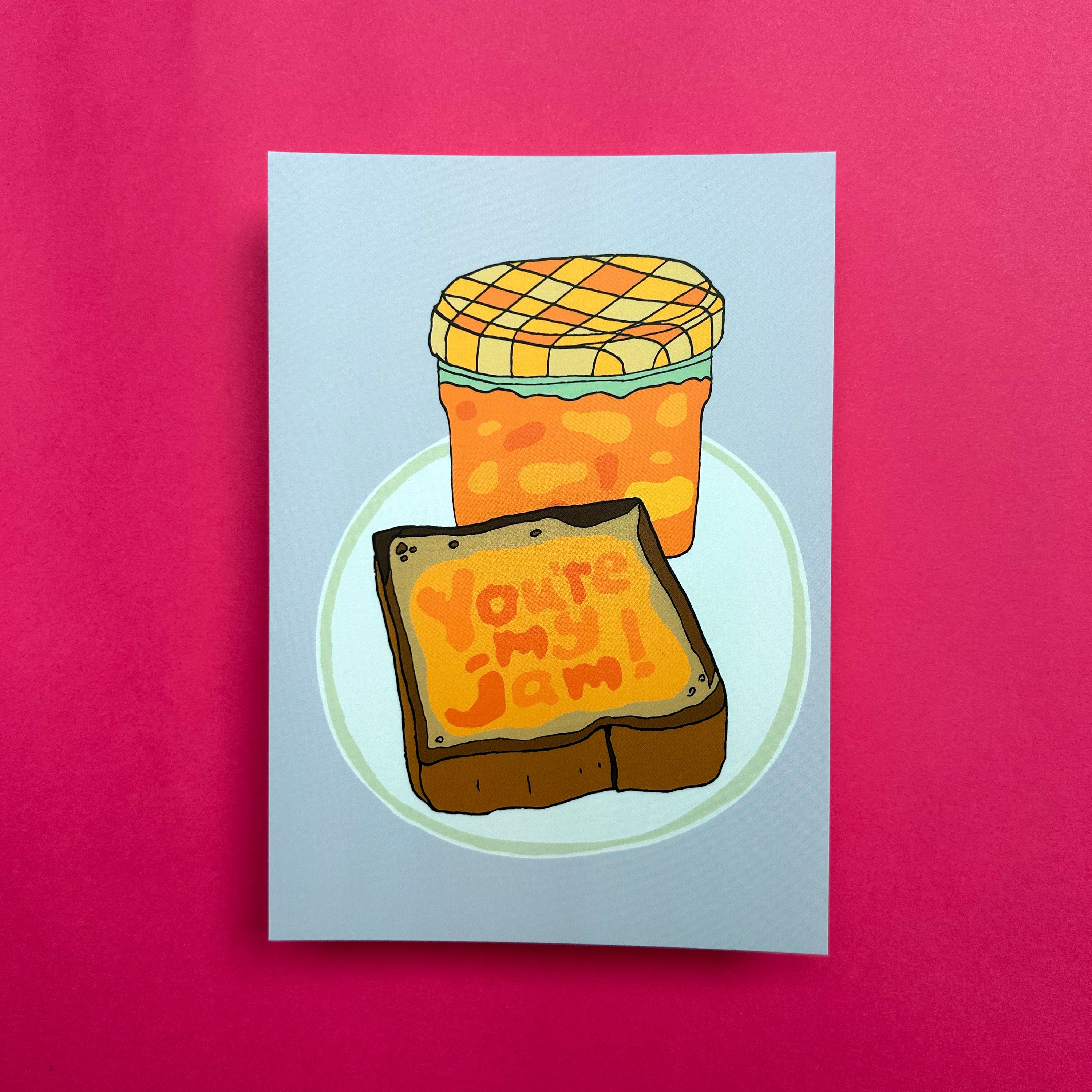 You're My Jam A6 Notecard